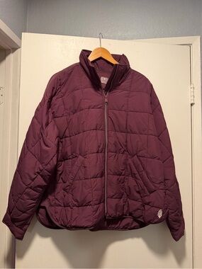 NWOT:Free People Movement Pippa XL (Black Cherry)